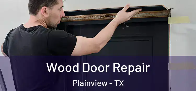 Wood Door Repair Plainview - TX